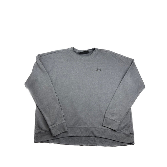 Under Armour Essential Crewneck Sweatshirt grau L Sportswear Pullover