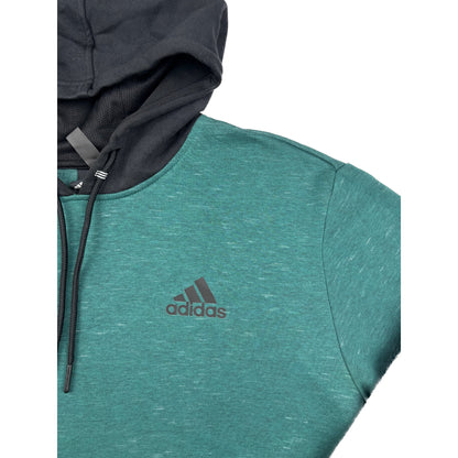 Adidas Tech Fleece Hoodie grün schwarz L Kapuzenpullover