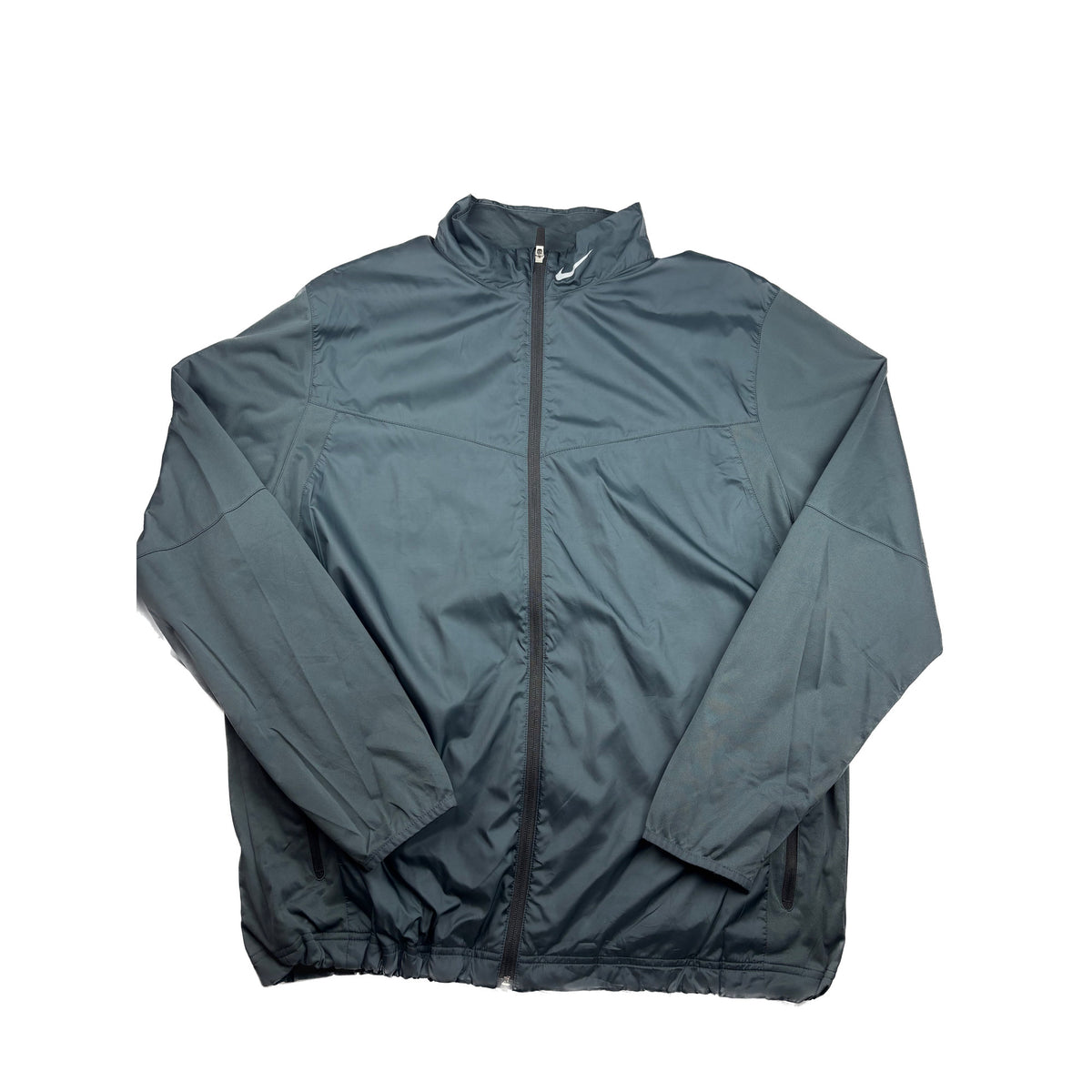 Nike Lightweight Track Jacket dunkelgrau XL Vintage Windbreaker