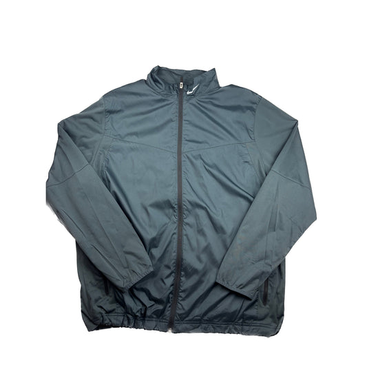 Nike Lightweight Track Jacket dunkelgrau XL Vintage Windbreaker