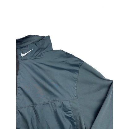 Nike Lightweight Track Jacket dunkelgrau XL Vintage Windbreaker