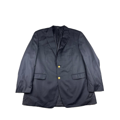 Ralph Lauren Blazer Sakko schwarz goldene Knöpfe Gr. 46