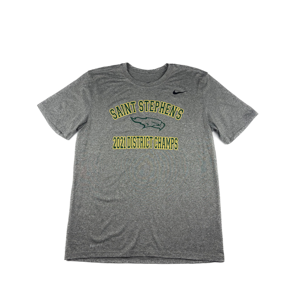 Nike Dri-Fit Saint Stephen's District Champs Vintage T-shirt grau M