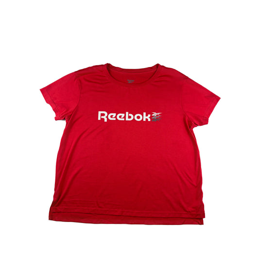 Reebok Claasic Loogo T-shirt rot M Sportshirt