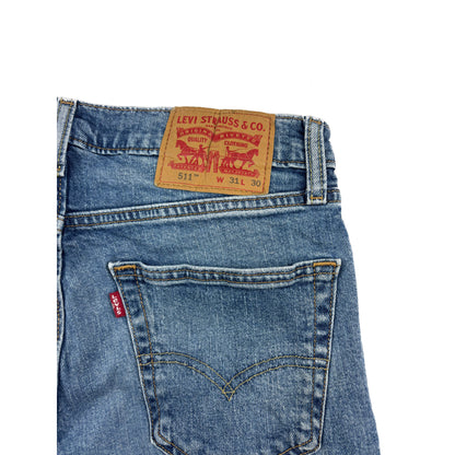 Levi's 511 Jeans blau W31 L30 vintage denim