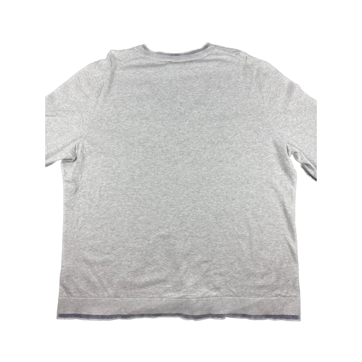 Tommy Hilfiger vintage V-Neck Pullover Grau Rautenmuster XXL Damen