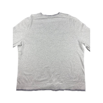 Tommy Hilfiger vintage V-Neck Pullover Grau Rautenmuster XXL Damen