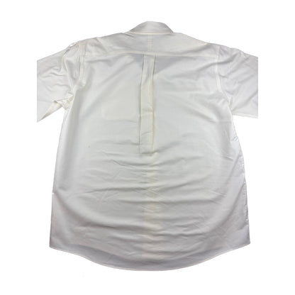 L.L. Bean Wrinkle Reistant Hemd Cremeweiß XL Vintage