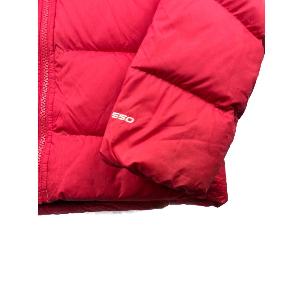 The North Face 550 Daunenjacke Hooded Rot M