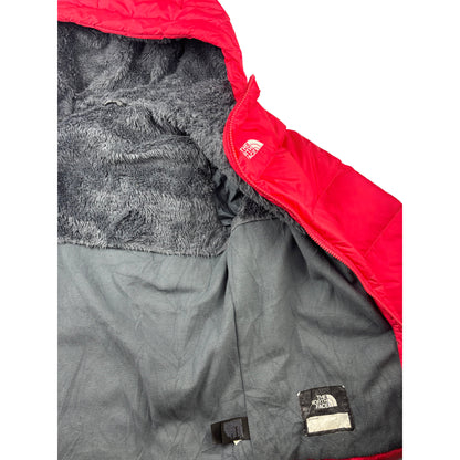 The North Face 550 Daunenjacke Hooded Rot M