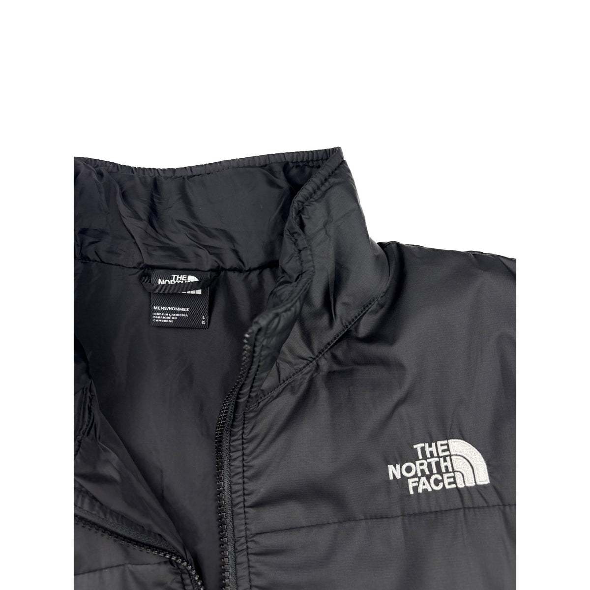 The North Face Leichtsteppjacke schwarz L Puffer Jacke