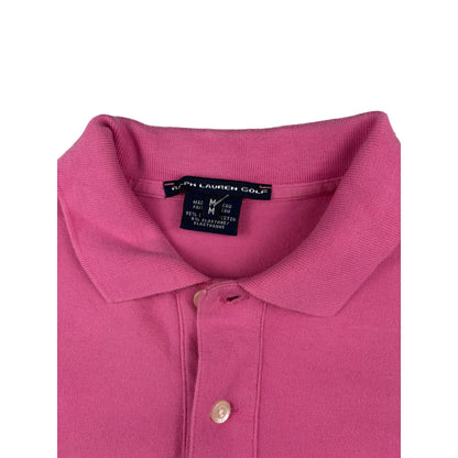 Ralph Lauren Golf Poloshort Pink M Vintage Sport Polo