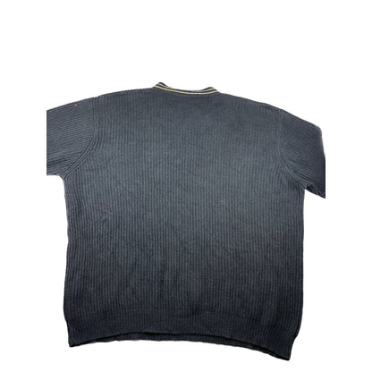 Polo Sport Ralph Lauren V-Neck Strickpullover Anthrazit XXL