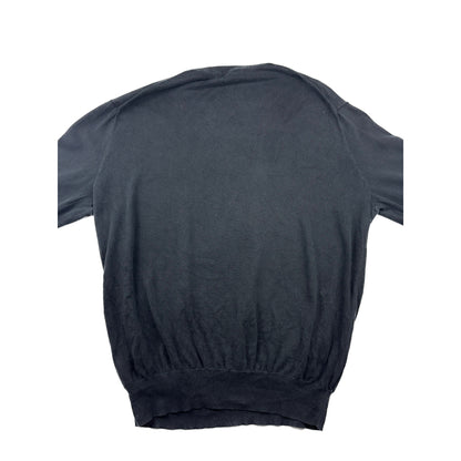 Ralph Lauren V-Neck Strickpullover schwarz M Feinstrick Pullover