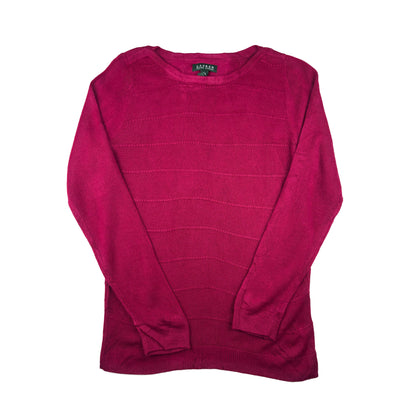 Ralph Lauren Strickpullover Beere M Feinstrick