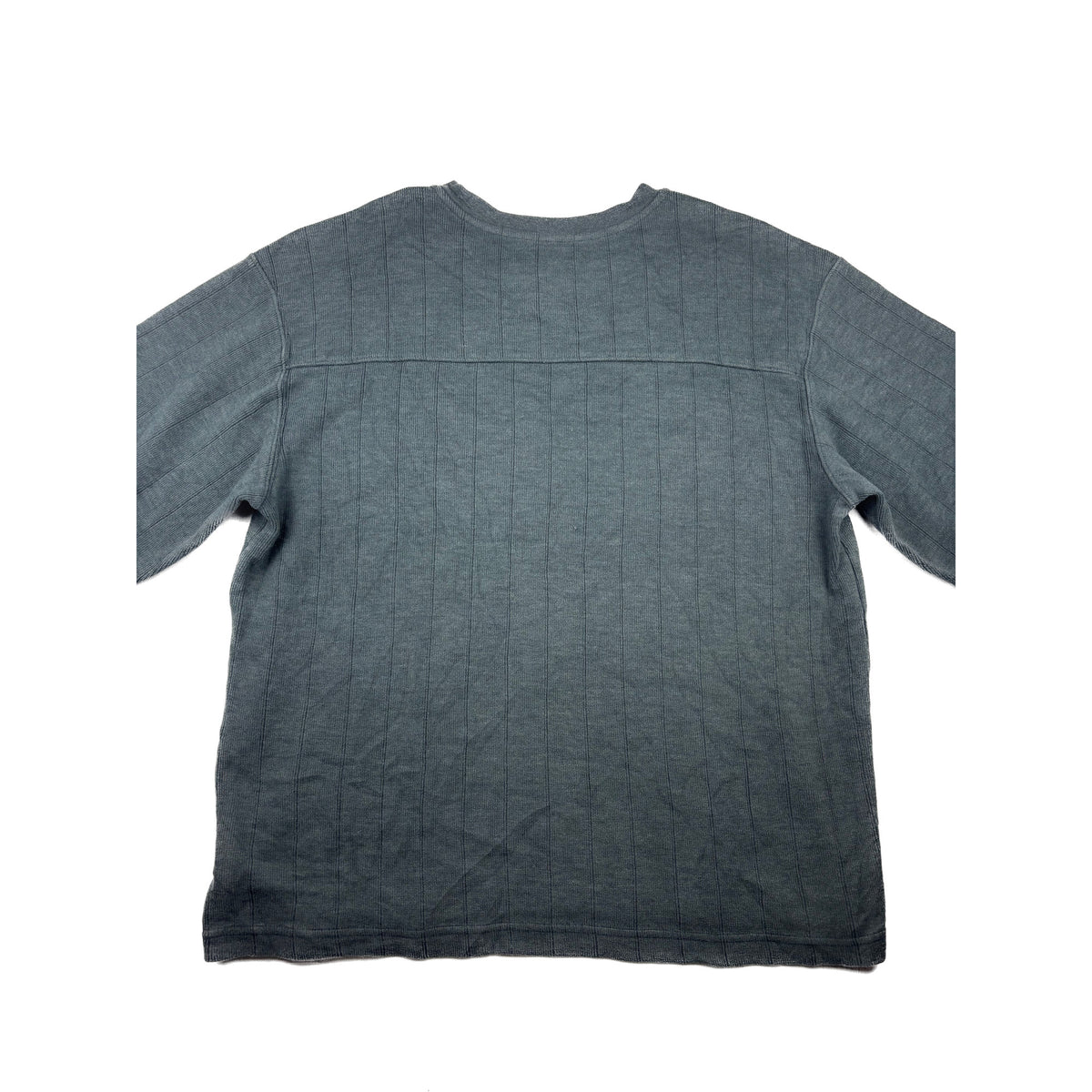 Columbia V-Neck Strickpullover Dunkelgrau L Vintage
