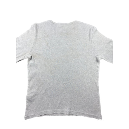 Ralph Lauren Sport Longsleeve grau pink Logo L Langarmshirt