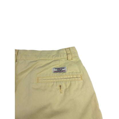 Polo Ralph Lauren Vintage Chino Shorts Gelb 33 Shorts