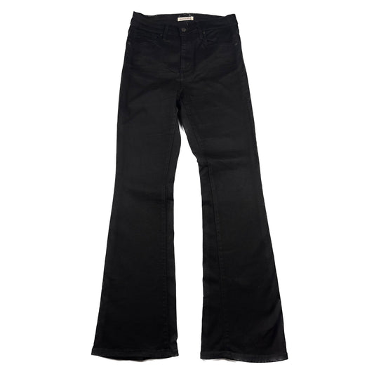 Levis 527 Bootcut Jeans Schwarz Flare Leg W30 L32 Vintage Denim