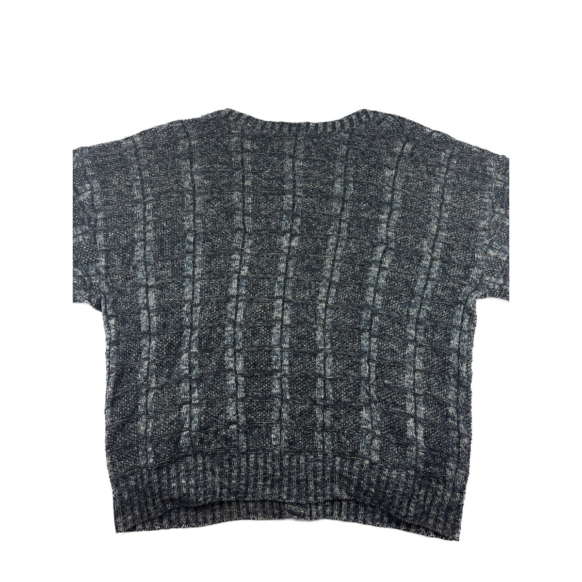Vintage Club International Cardigan Strickjacke grau XL