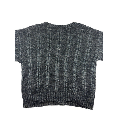 Vintage Club International Cardigan Strickjacke grau XL