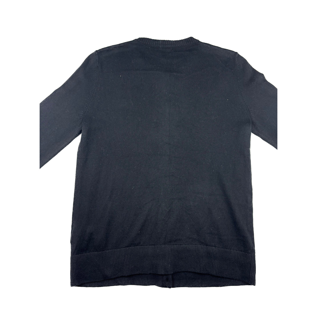 L.L. Bean Vintage Strickjacke schwarz S Cardigan Knöpfe