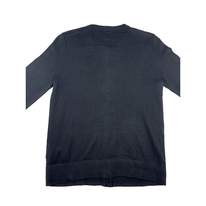 L.L. Bean Vintage Strickjacke schwarz S Cardigan Knöpfe