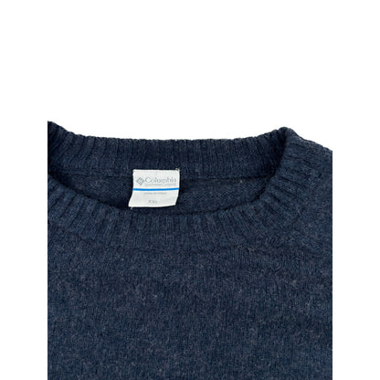 Columbia Vintage Strickpullover blau gestreift XXL