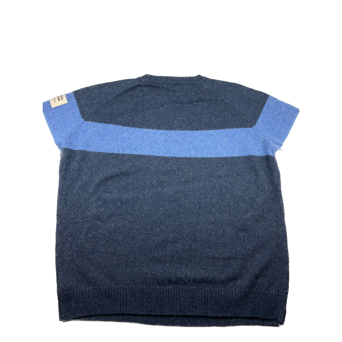 Columbia Vintage Strickpullover blau gestreift XXL