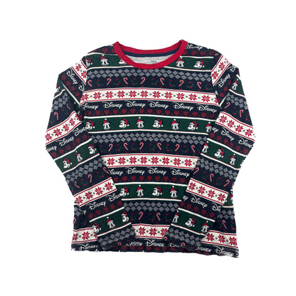 Disney Mickey Mouse Fair Isle Longsleeve XS bunt