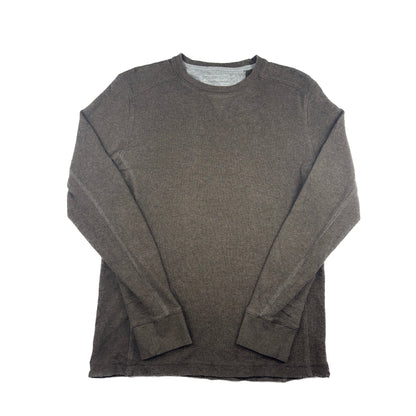 Eddie Bauer Vintage Waffle Longsleeve S blau