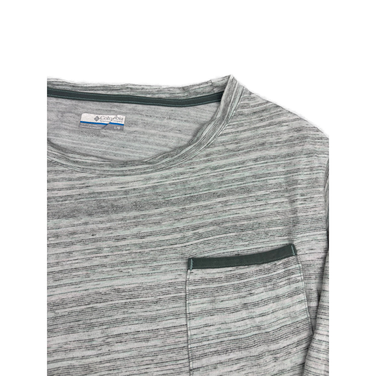 Columbia Vintage Longsleeve L grau grün
