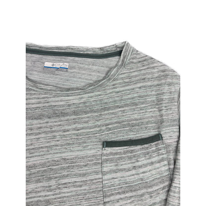 Columbia Vintage Longsleeve L grau grün