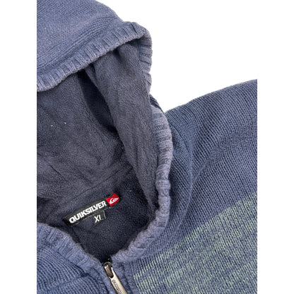 Quicksilver Vintage Heavyweight Zip Jacke XL gestreift