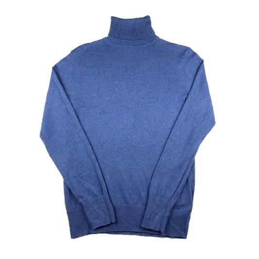 L.L. Bean Vintage Rollkragenpullover M blau