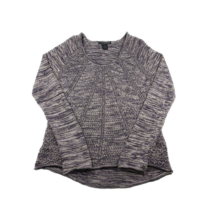 Clavin Klein Jeans Vintage Strickpullover L lila grau