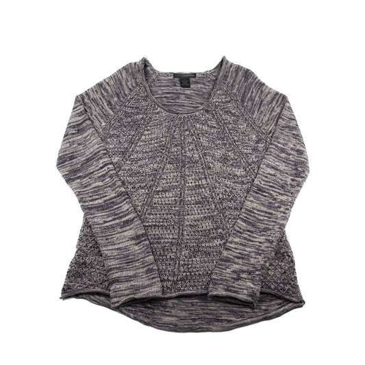 Clavin Klein Jeans Vintage Strickpullover L lila grau