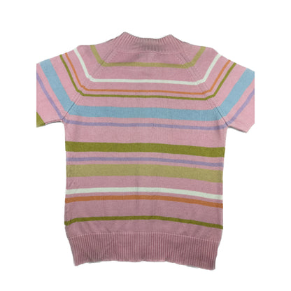Ralph Lauren Vintage Strickjacke L bunt rosa