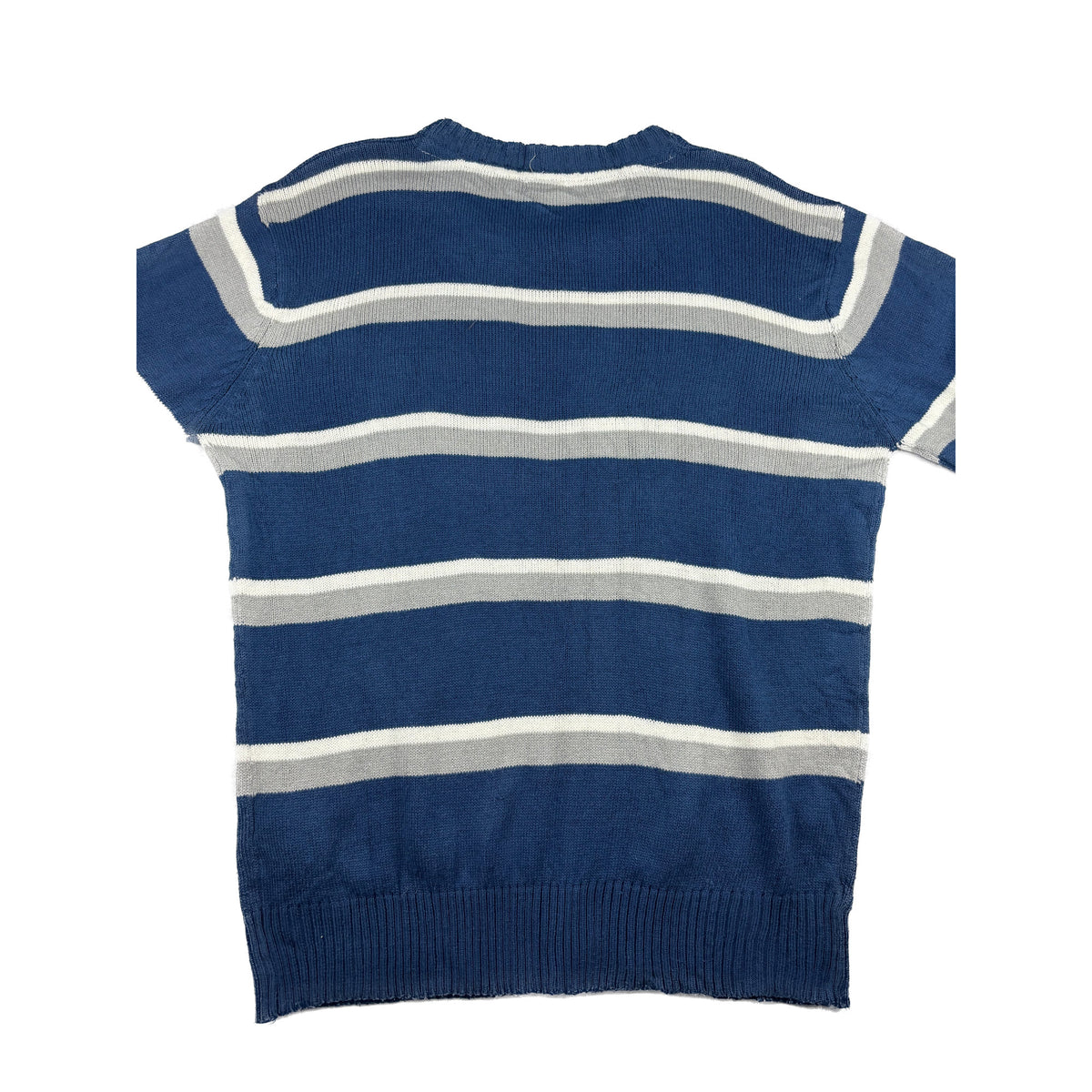 Polo Ralph Lauren Strickpullover L blau grau gestreift
