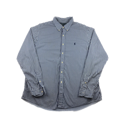 Ralph Lauren Button-Down Hemd XXL blau weiß gestreift