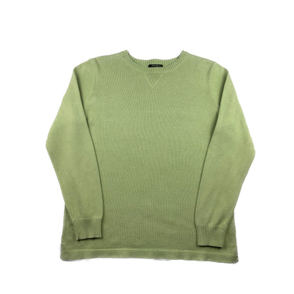Eddie Bauer Vintage Strickpullover S hellgrün