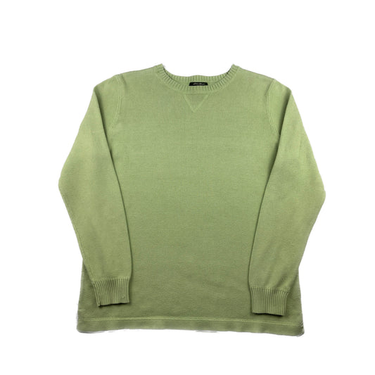 Eddie Bauer Vintage Strickpullover S hellgrün