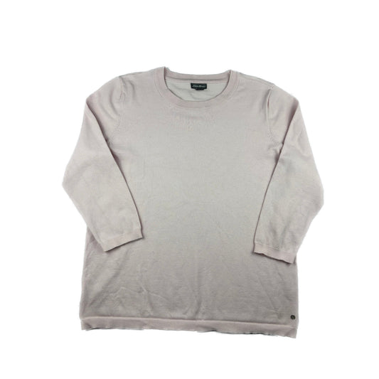 Eddie Bauer Vintage Feinstrick Pullover XL Altrosa