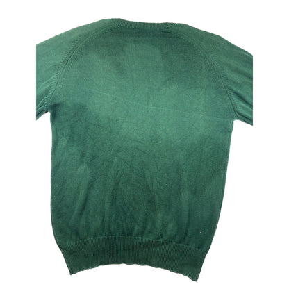 Grand Slam Vintage V-Ausschnitt Golf-Pullover M Dunkelgrün