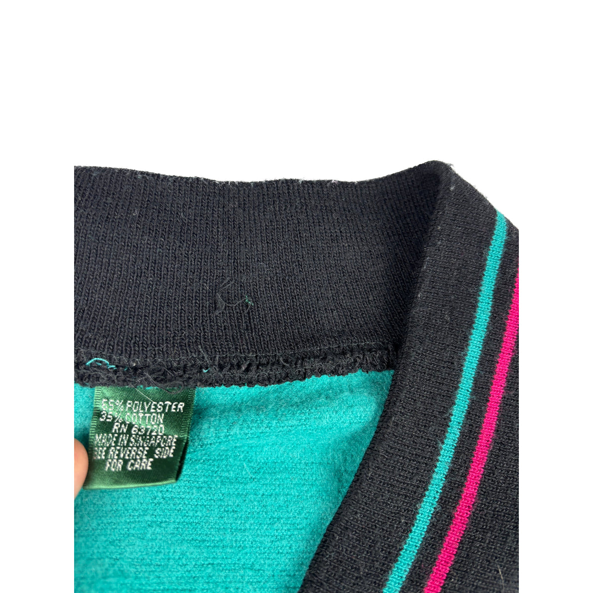 Ralph Lauren Vintage V-Neck Strickpullover M grün