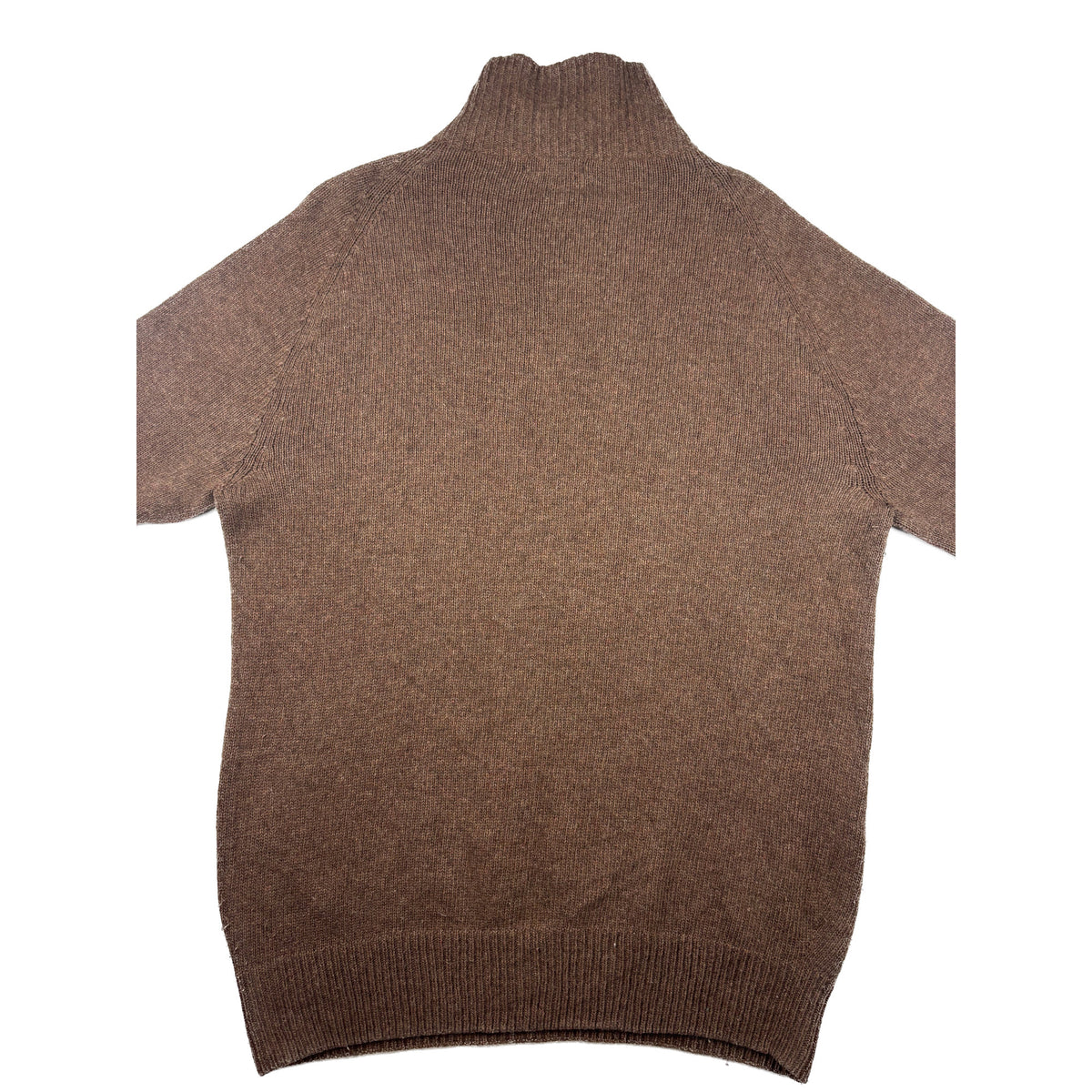 Polo Ralph Lauren Vintage Quarter-Zip Strickpullover XL braun