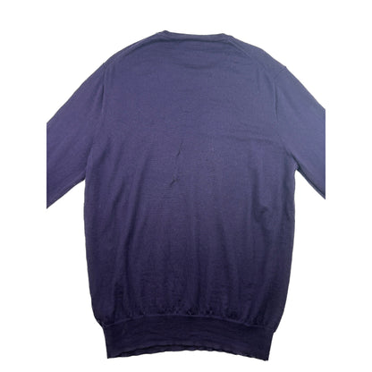 Polo Ralph Lauren Merino Strickpullover L Dunkelviolett