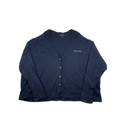 Brooks & Brothers V-Ausschnitt Strickjacke 4XL Dunkelblau