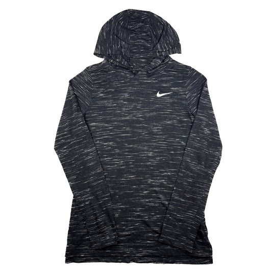 Nike Feinstrick Kapuzenpullover XL schwarz