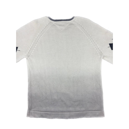 Tommy Hilfiger Vintage V-Neck Strickpullover L beige